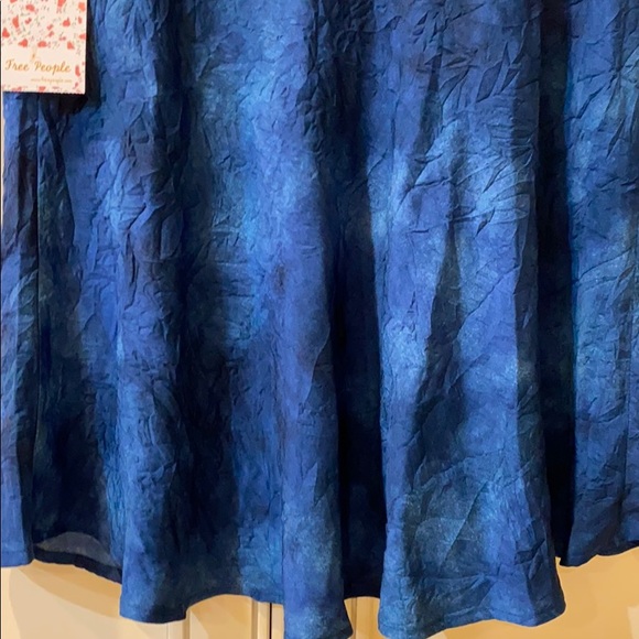 NWT Free People Skirt-distressed look with dye - Picture 3 of 14